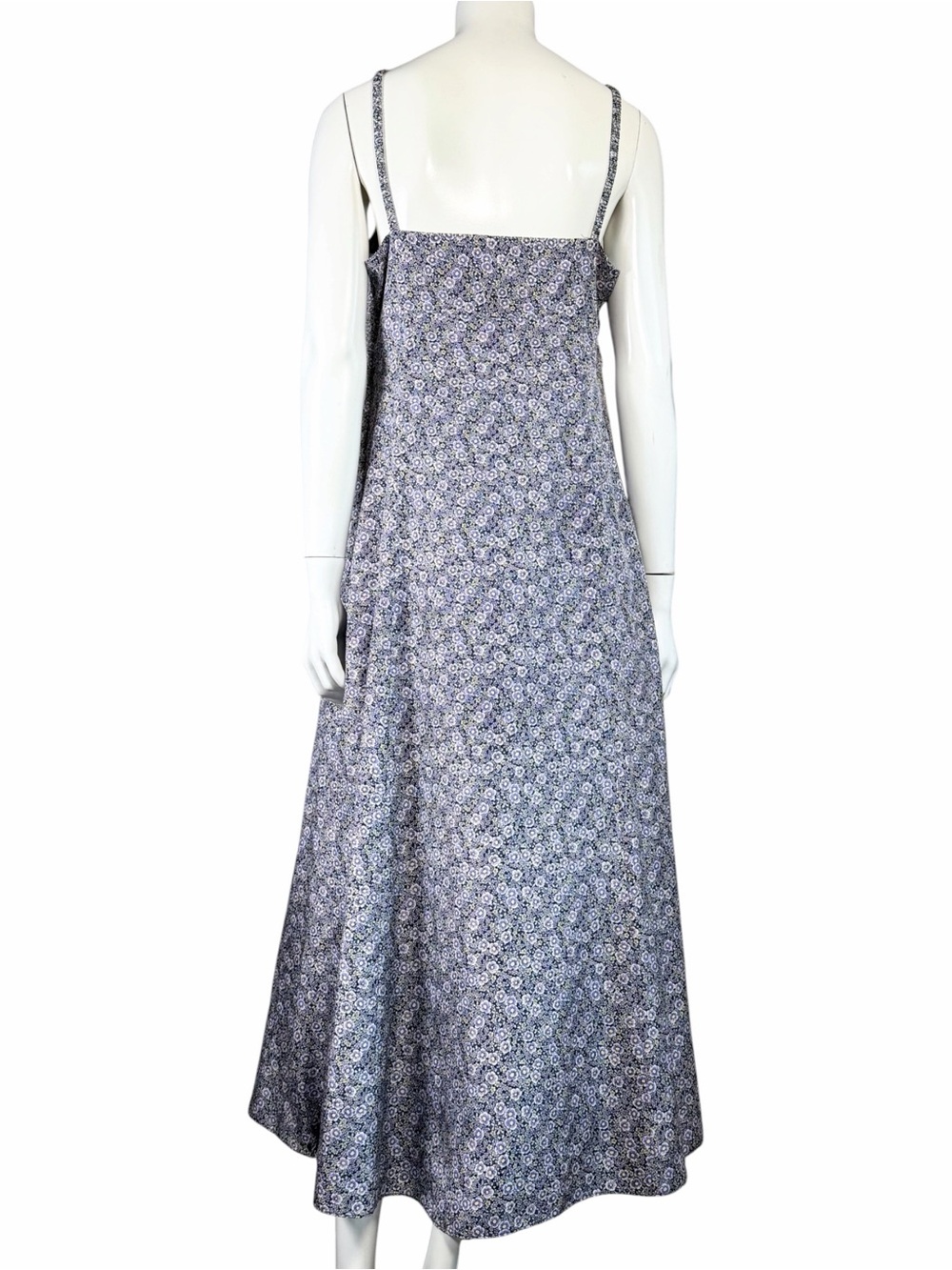 Rebecca Taylor Labyrinth Silk Floral Slip Dress Lavender Sweetheart Midi 10 - Picture 6 of 12